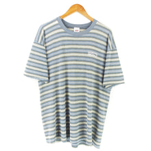 Load image into Gallery viewer, VINTAGE QUIKSILVER STRIPED T SHIRT - L
