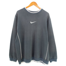 Load image into Gallery viewer, VINTAGE NIKE EMBROIDERED SWOOSH CREWNECK - L
