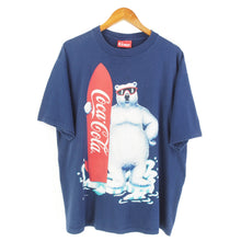Load image into Gallery viewer, VINTAGE 1995 COCA COLA BEAR T SHIRT - XL

