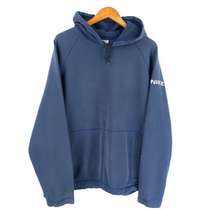 VINTAGE NIKE SPELLOUT EMBROIDERED HOODIE - XL
