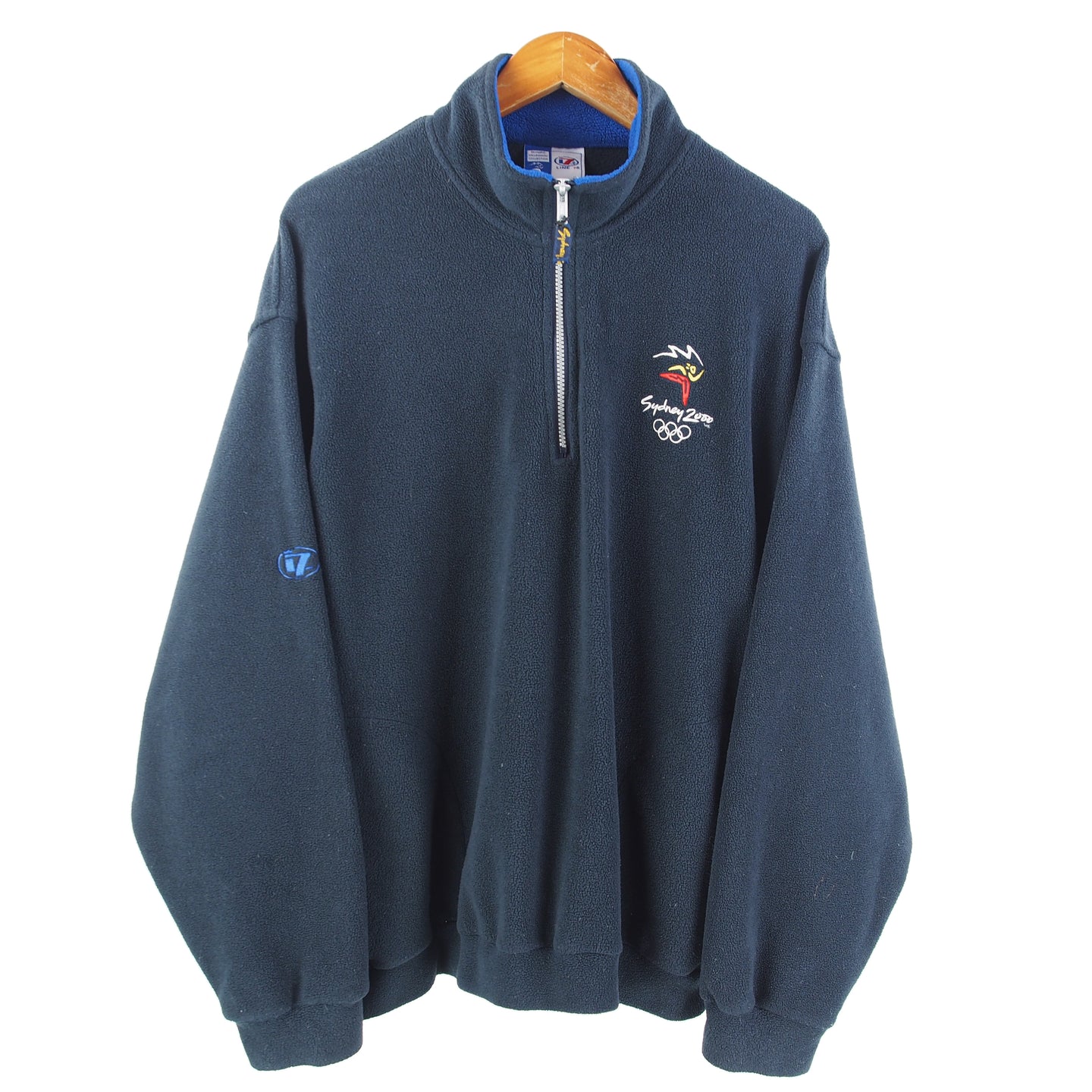 VINTAGE SYDNEY 2000 FLEECE 1/4 ZIP - L/XL