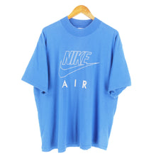 Load image into Gallery viewer, VINTAGE NIKE AIR EMBROIDERED MOCK T SHIRT - XL
