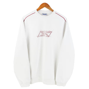 VINTAGE REEBOK SKETCH OUTLINE CREWNECK - XL