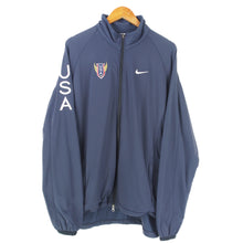 Load image into Gallery viewer, VINTAGE NIKE USA TRACK N FIELD JACKET - L/XL
