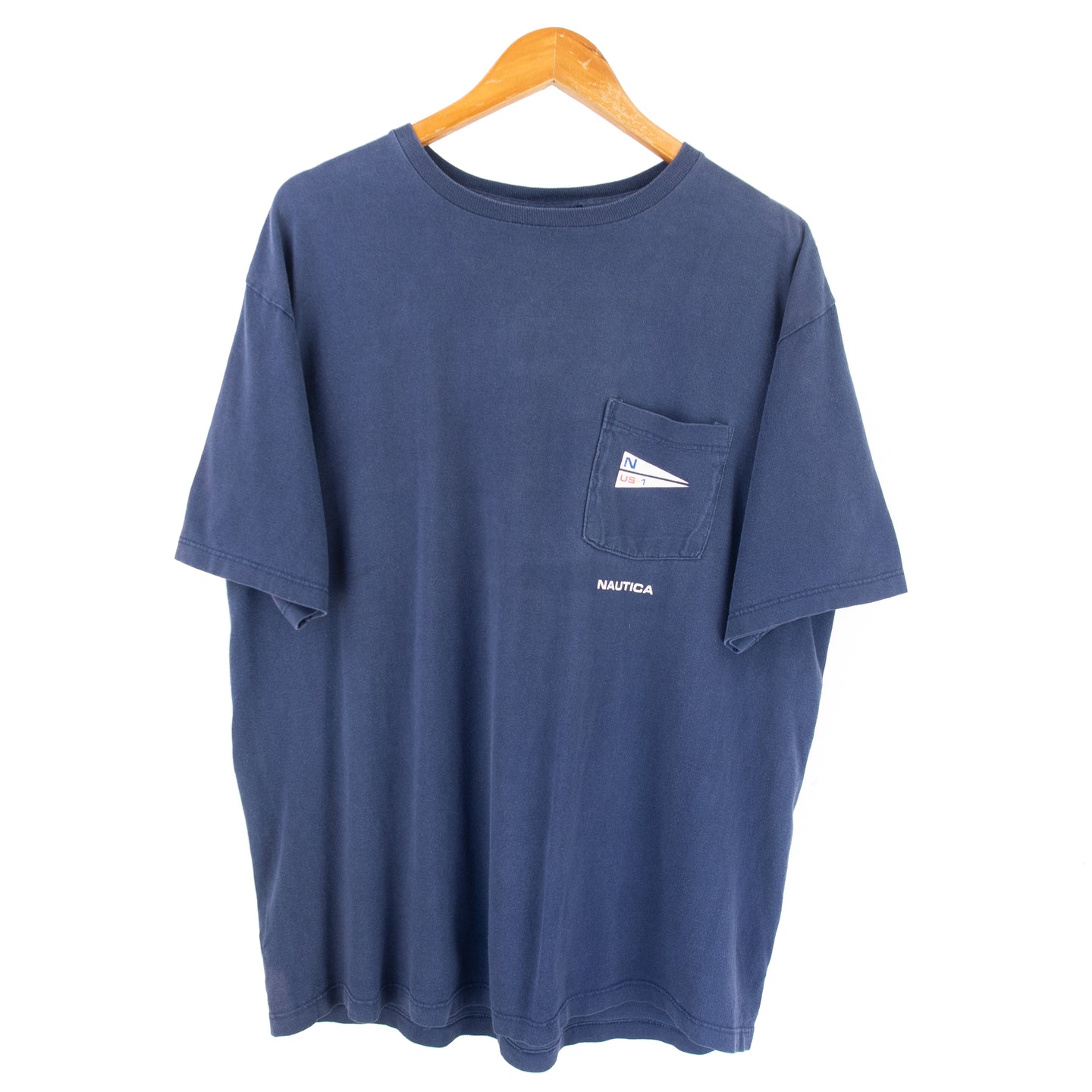 VINTAGE NAUTICA DOUBLE SIDED T SHIRT - L