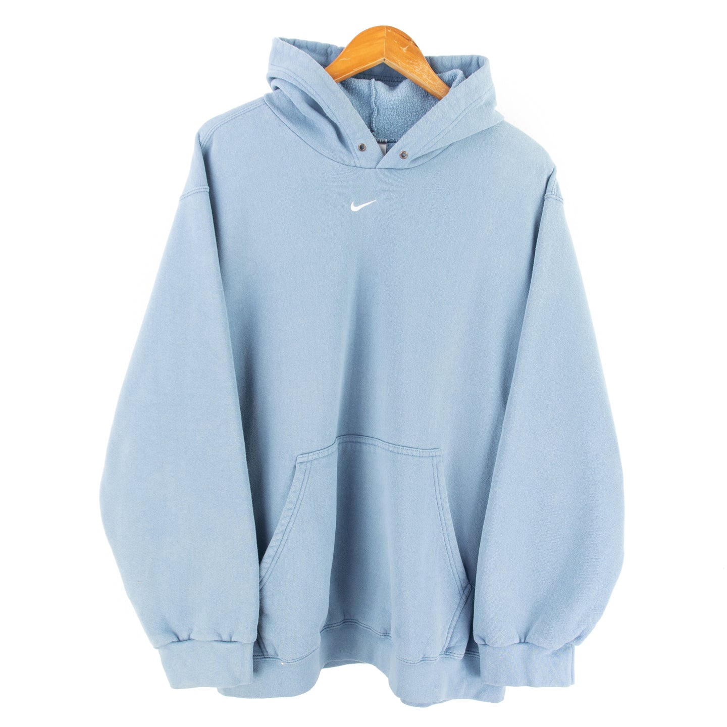 VINTAGE RARE NIKE CENTRE SWOOSH BABY BLUE - XL