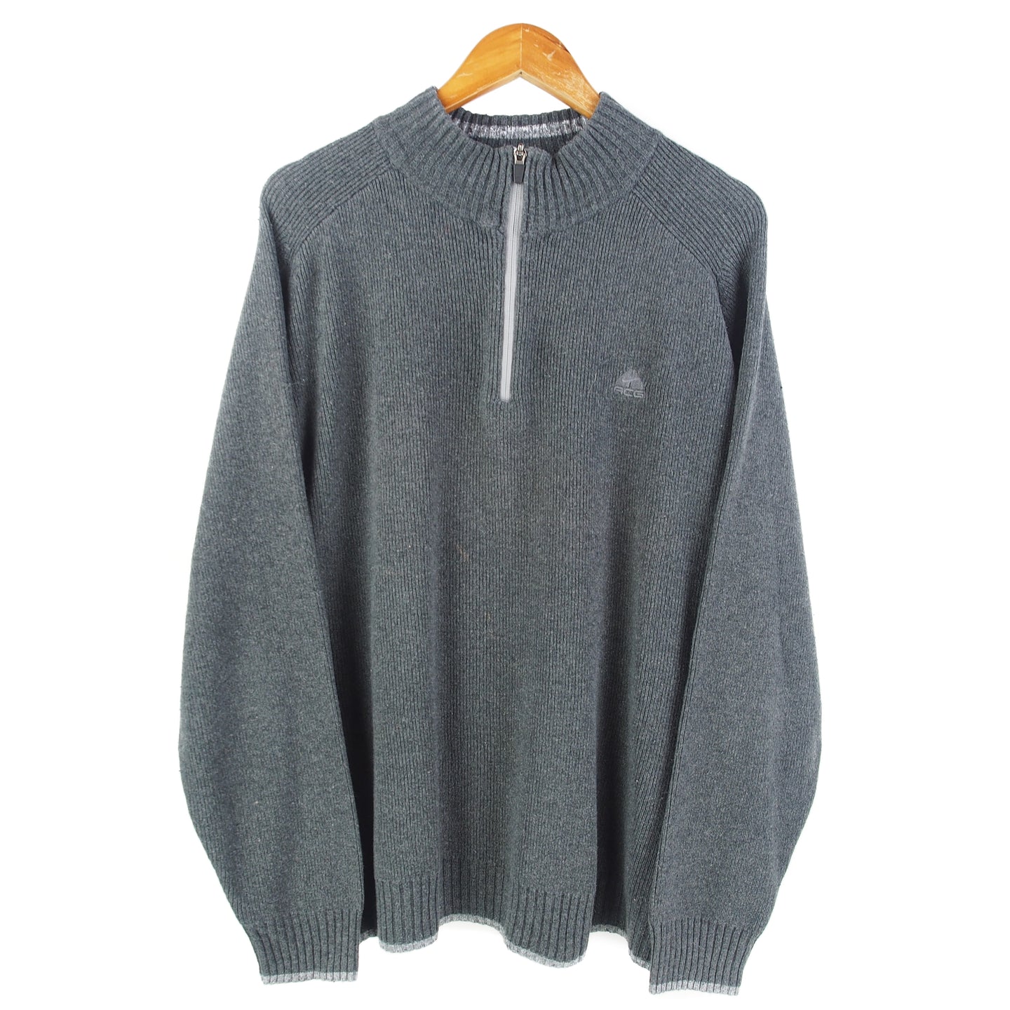 VINTAGE NIKE ACG KNIT 1/4 ZIP - L/XL