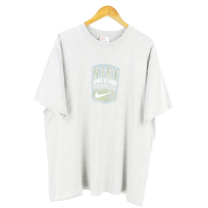 VINTAGE NIKE SHIELD LOGO T SHIRT - XL