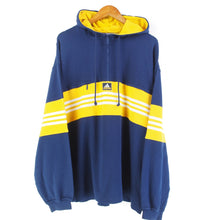 Load image into Gallery viewer, VINTAGE ADIDAS DETAILED 1/4 ZIP HOODIE - XL
