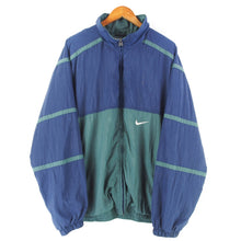 Load image into Gallery viewer, VINTAGE NIKE SWOOSH PANEL WINDBREAKER - XL
