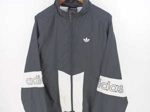 VINTAGE ADIDAS TWO TONE WINDBREAKER - XL
