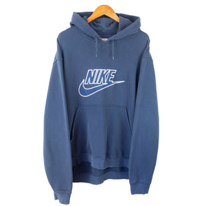 VINTAGE NIKE EMBROIDERED HOODIE - XL