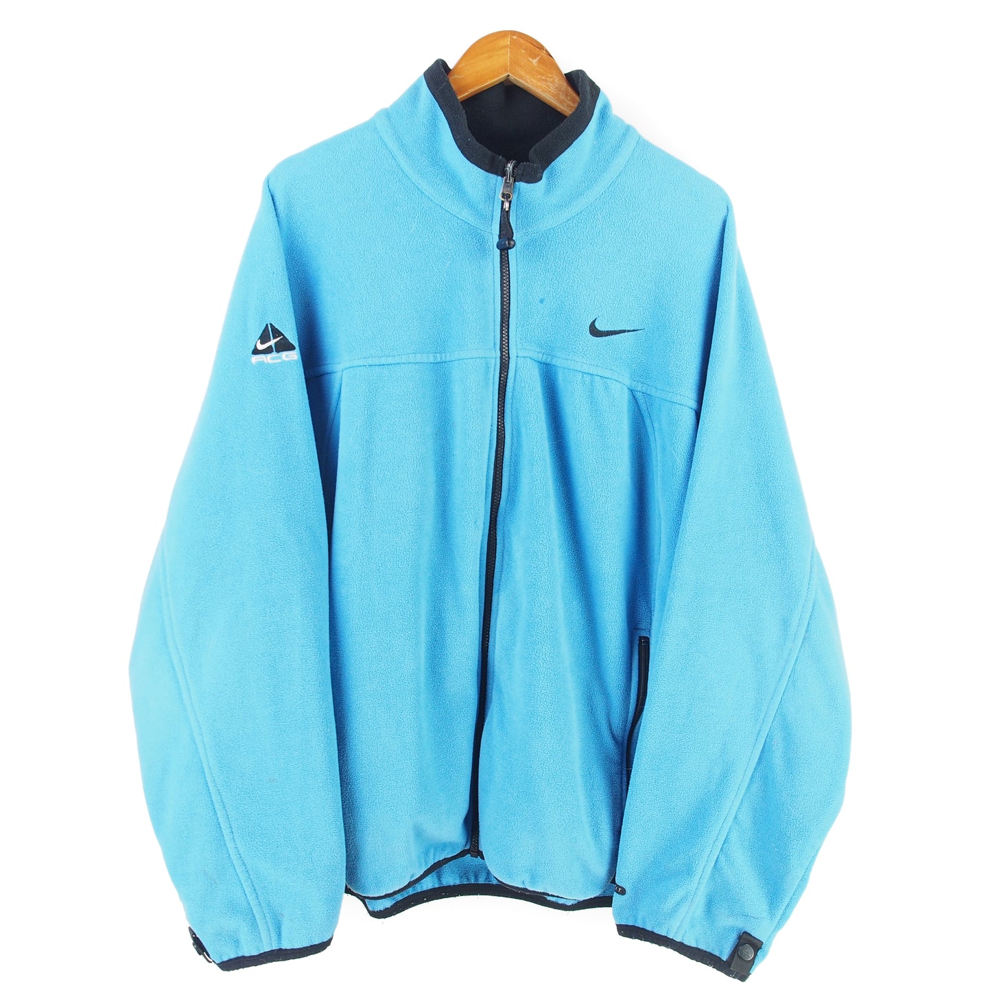 VINTAGE NIKE ACG FLEECE ZIP UP - XL