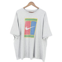 Load image into Gallery viewer, VINTAGE NIKE TENNIS COURT GRAPHIC T SHIRT - XL
