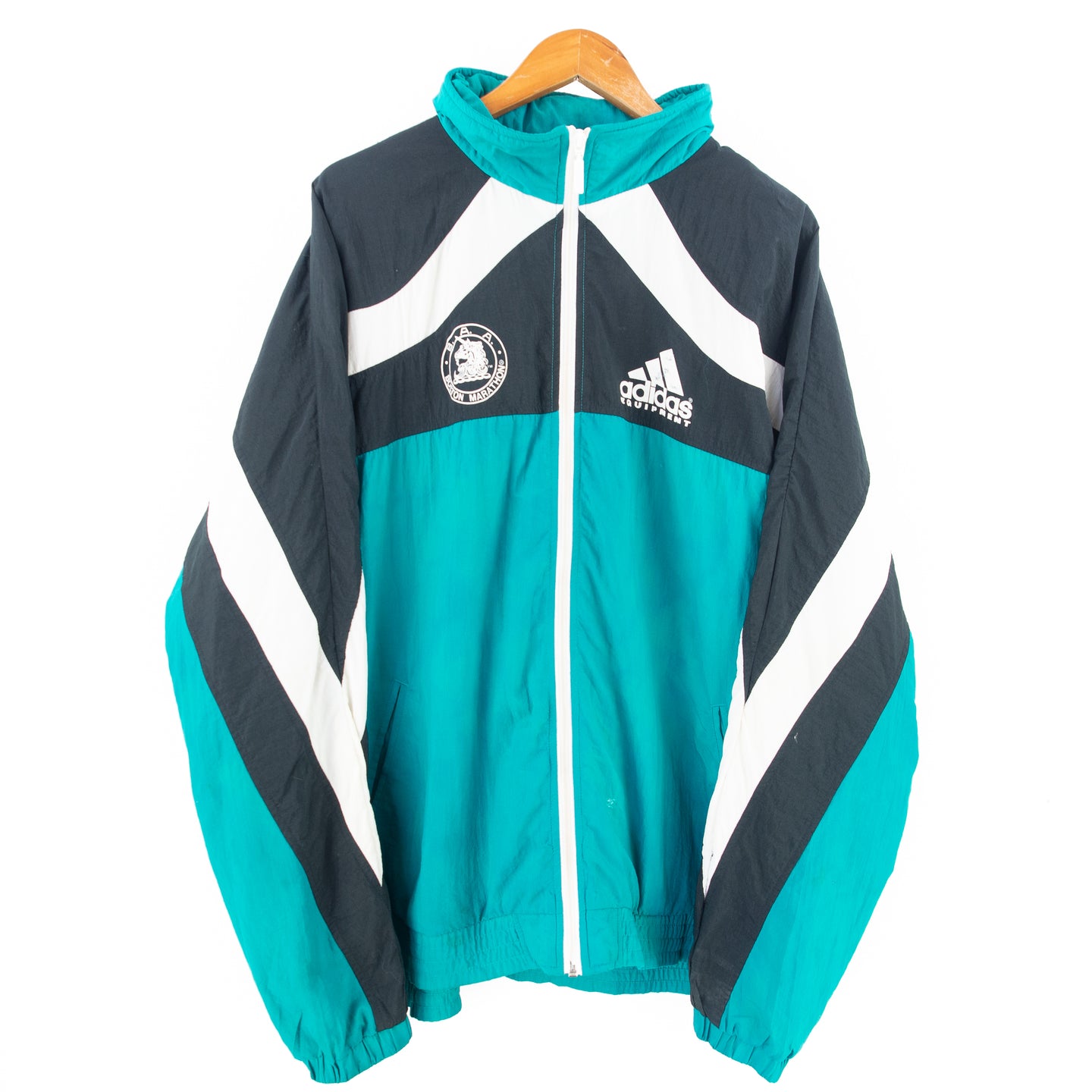VINTAGE ADIDAS EQT BOSTON MARATHON JACKET - XXL