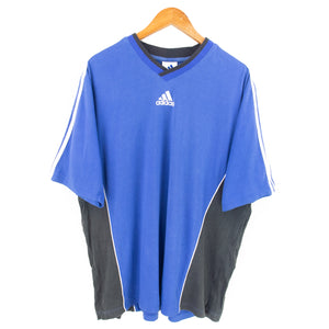 VINTAGE ADIDAS EMBROIDERED T SHIRT - XL