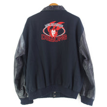 Load image into Gallery viewer, VINTAGE MELBOURNE DEMONS WOOL BOMBER JACKET - XL
