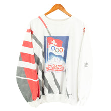 Load image into Gallery viewer, VINTAGE RARE 80&#39;s ADIDAS ALL OVER GRAPHIC CREWNECK - XL
