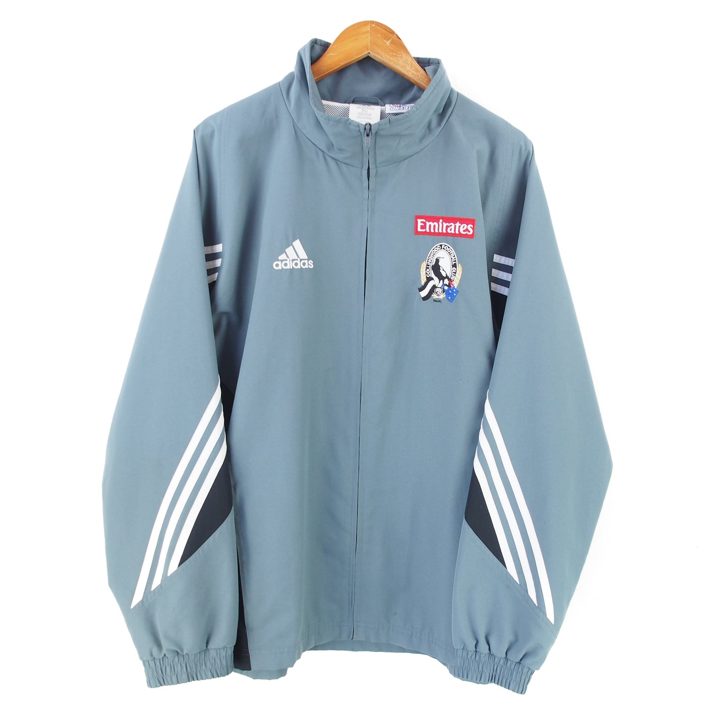 VINTAGE ADIDAS COLLINGWOOD AFL WINDBREAKER - XL