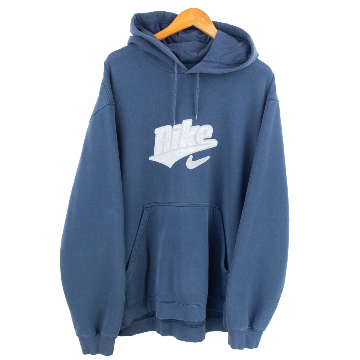VINTAGE NIKE FADED GRAPHIC HOODIE - XXL