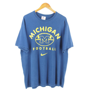 VINTAGE NIKE MICHIGAN GRAPHIC T SHIRT - XL