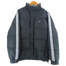 Load image into Gallery viewer, VINTAGE NIKE STRIPE PUFFER JACKET - XL
