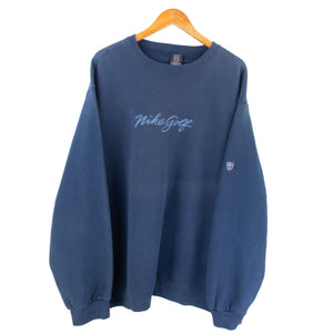 VINTAGE NIKE GOLF EMBROIDERED CREWNECK - XL
