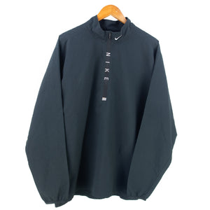 VINTAGE NIKE SWOOSH 1/4 ZIP SPELL WINDREAKER - XL