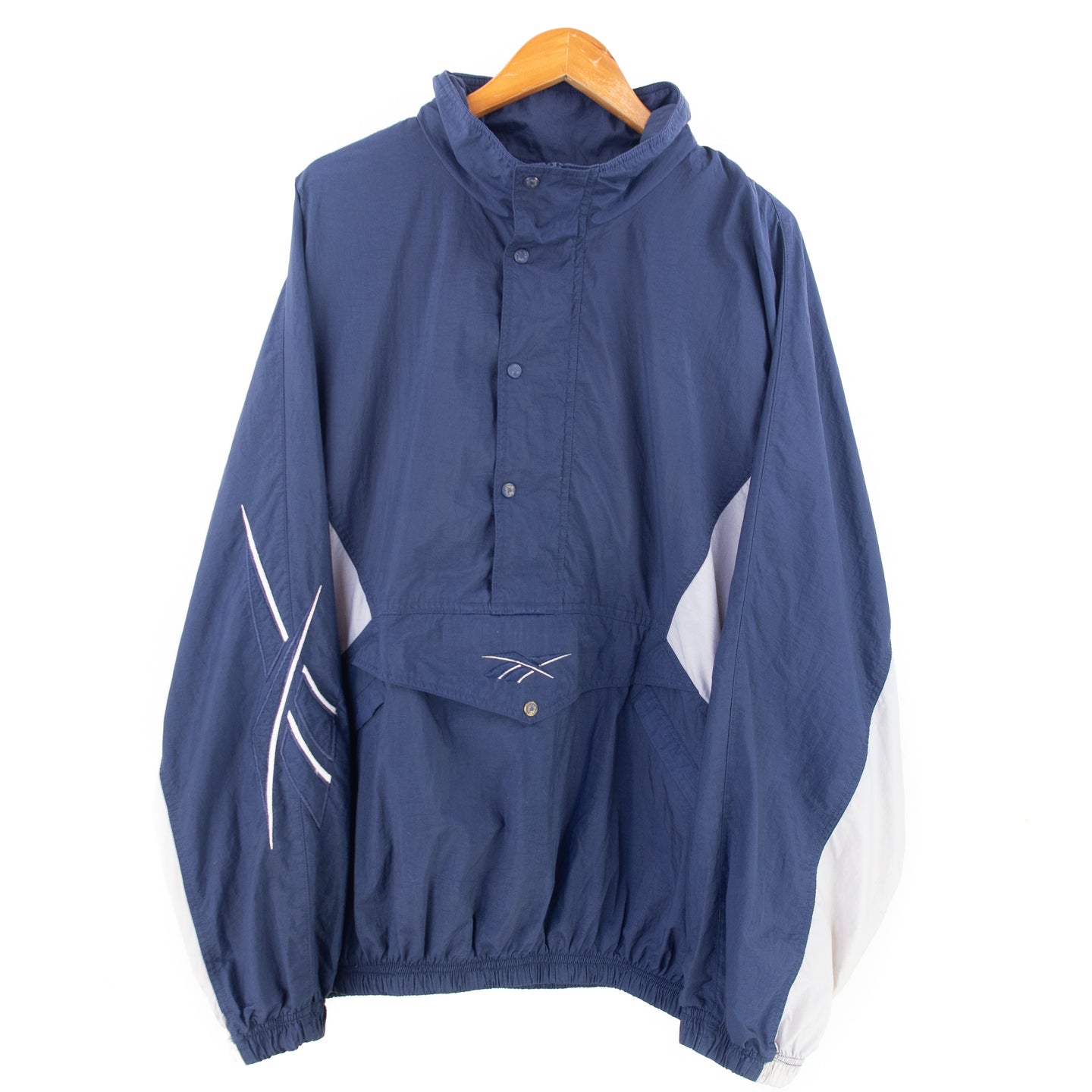 VINTAGE REEBOK BIG LOGO WINDBREAKER - XL