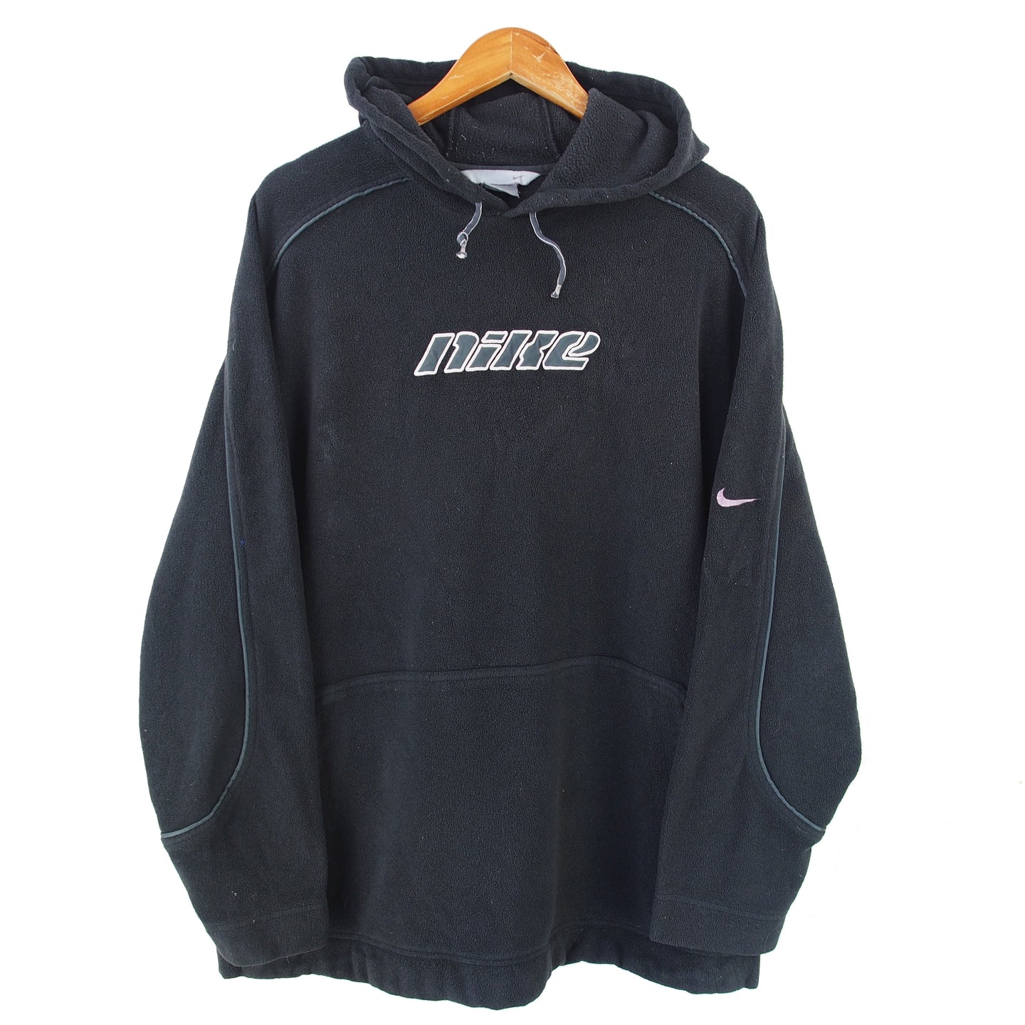 VINTAGE NIKE FLEECE HOODIE - XL/XXL