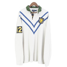 Load image into Gallery viewer, VINTAGE RALPH LAUREN CREST RUGBY JUMPER - L/XL
