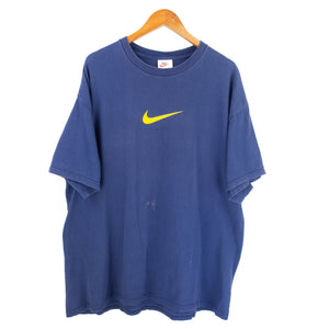 VINTAGE NIKE DOUBLE SWOOSH T SHIRT - XL