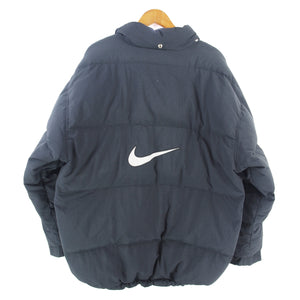 VINTAGE NIKE BIG SWOOSH PUFFER JACKET - XL