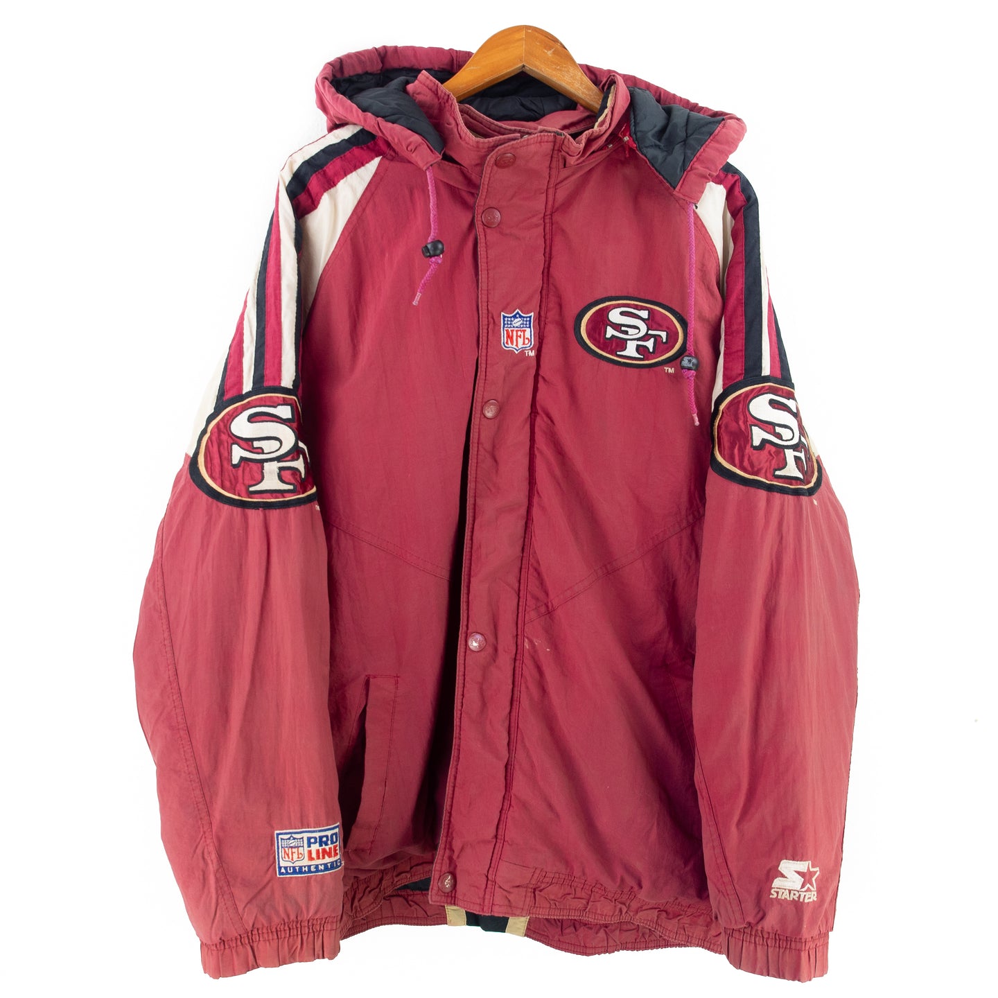 VINTAGE START SAN FRAN PADDED JACKET - XXL