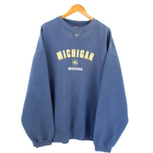 Load image into Gallery viewer, VINTAGE NIKE MICHIGAN EMBROIDERED CREWNECK - XXL
