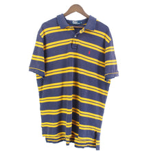 Load image into Gallery viewer, VINTAGE RALPH LAUREN STRIPED POLO SHIRT - XL
