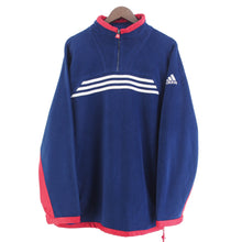 Load image into Gallery viewer, VINTAGE ADIDAS FLEECE 1/4 ZIP - XL

