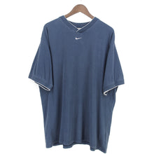 Load image into Gallery viewer, VINTAGE NIKE EMBROIDERED CENTRE SWOOSH T SHIRT - XXL
