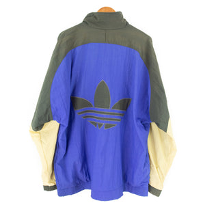 VINTAGE ADIDAS TREFOIL LINED JACKET - XXL