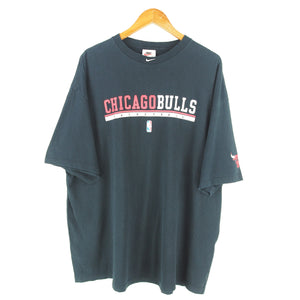 VINTAGE NIKE CHICAGO NECK SWOOSH T SHIRT - XXL