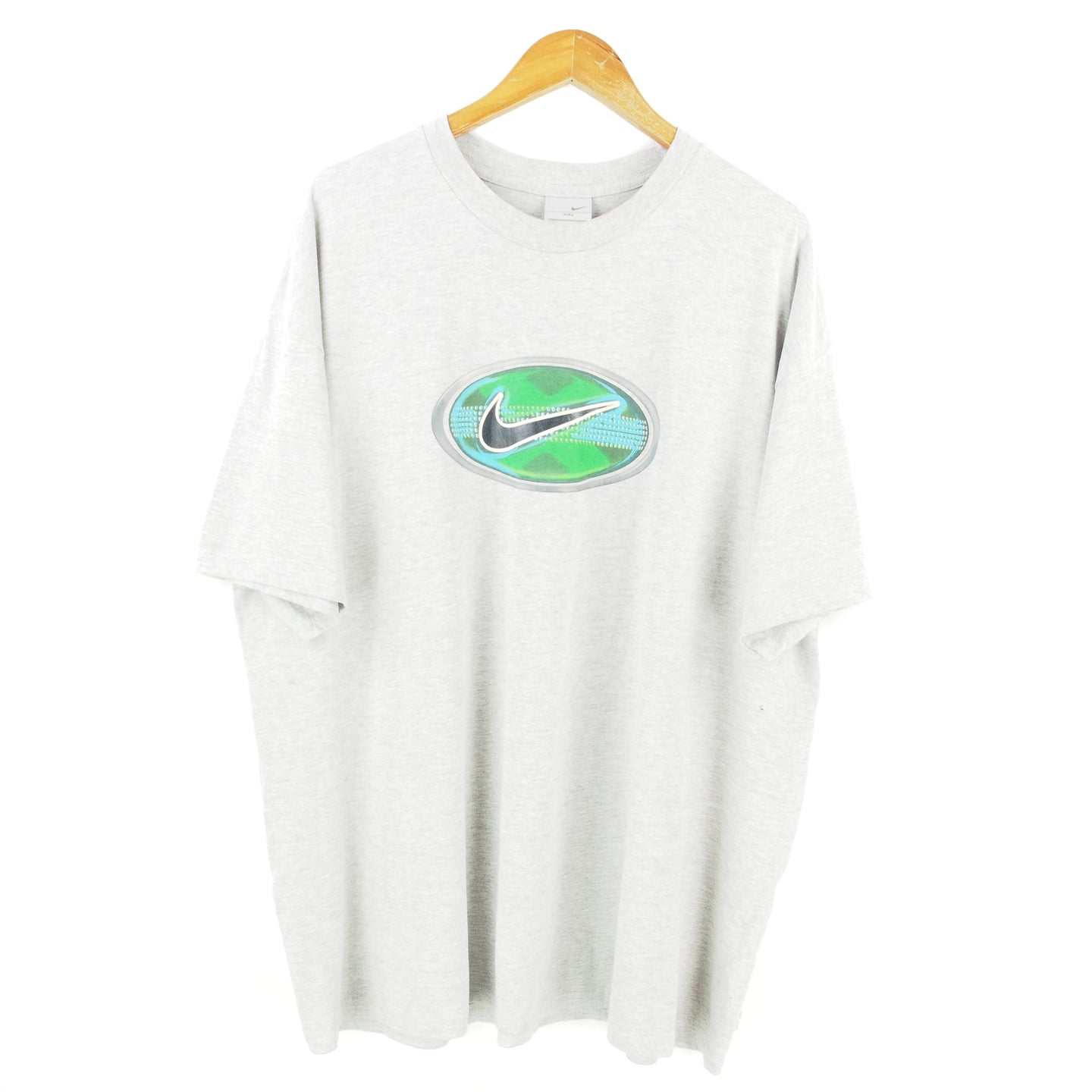 VINTAGE NIKE GRAPHIC SWOOSH T SHIRT - XXL