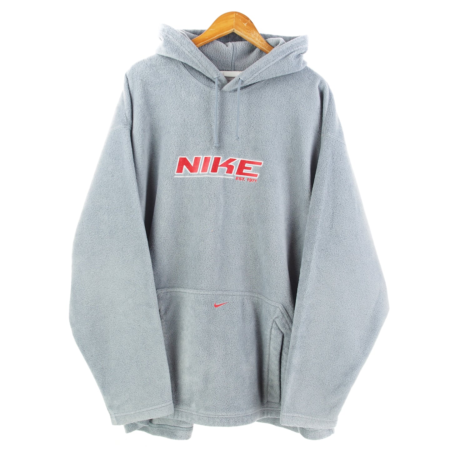 VINTAGE NIKE FLEECE HOODIE - XXL