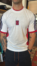 Load image into Gallery viewer, VINTAGE ADIDAS EMBROIDERED DETAIL T SHIRT - M/L
