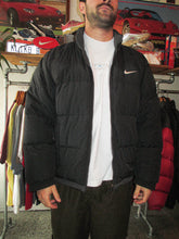 Load image into Gallery viewer, VINTAGE NIKE SPELLOUT REVERSIBLE PUFFER JACKET - M/L
