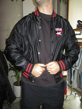 Load image into Gallery viewer, VINTAGE ESSENDON SATIN BOMBER JACKET - M
