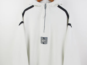 VINTAGE NIKE CENTRE LOGO 1/4 ZIP - XXL