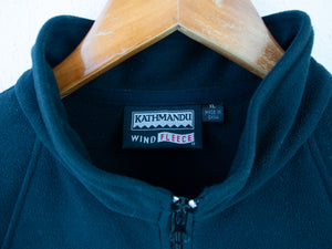 VINTAGE KATHMANDU WIND FLEECE VEST - L