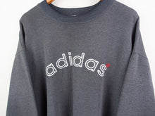 Load image into Gallery viewer, VINTAGE ADIDAS EMBROIDERED FADED CREWNECK - XL

