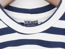 Load image into Gallery viewer, VINTAGE GUESS STRIPED T SHIRT - L
