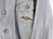 Load image into Gallery viewer, VINTAGE QUIKSILVER LINED DENIM JACKET - XL
